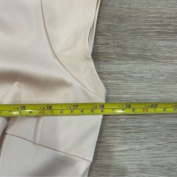 Ted Baker Blue Peplum Sleeveless Top Sz 3 Teds and 8 US - Picture 9 of 12